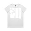 4001A Women's Maple Active Tee Thumbnail