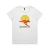 4001A Women's Maple Active Tee Thumbnail