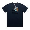 5052 Men's Block Oversized Tee Thumbnail